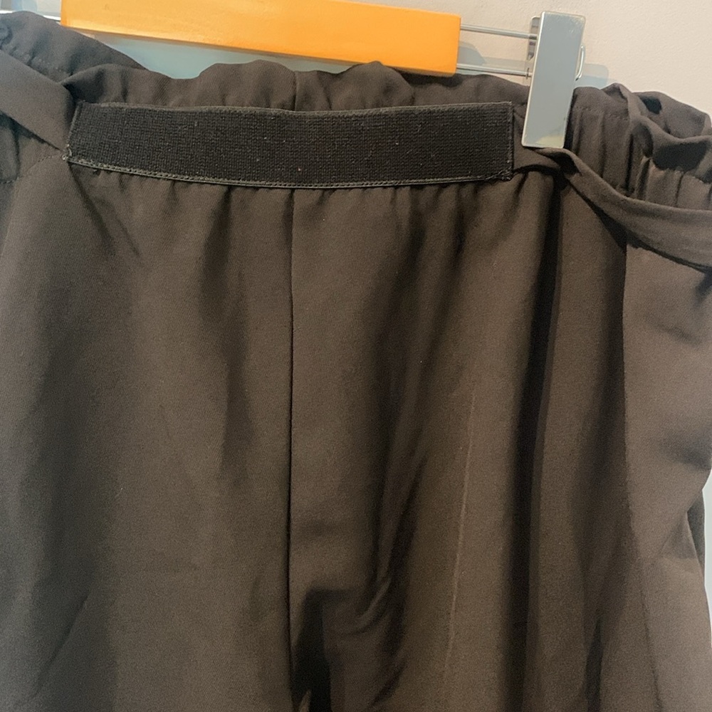 Reitmans Black Paperbag Waist Tie Pants - Picture 4 of 7